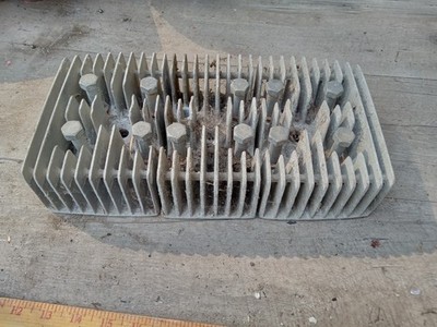 1974 KAWASAKI S3 400 Triple Cylinder Heads s2 350 oem original