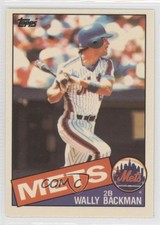 1985 Topps Collector's Edition Tiffany Wally Backman #677 0j0