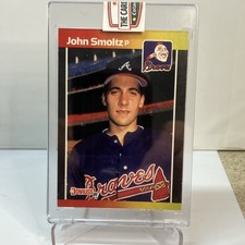 🔥Donruss 1989 John Smoltz #642 Atlanta Braves MLB Baseball Trading Card RC🔥