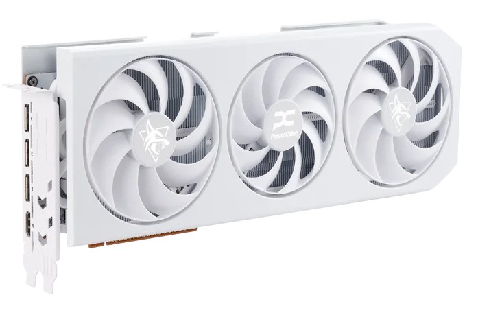 PowerColor Hellhound Spectral White RX 9070 XT 16GB RX9070XT16G