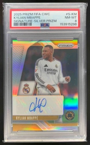 Kylian Mbapp 2025 Panini Prizm Kylian Mbapp Auto