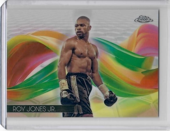 2024 TOPPS CHROME BOXING ROY JONES JR. HELIX CASE HIT SSP