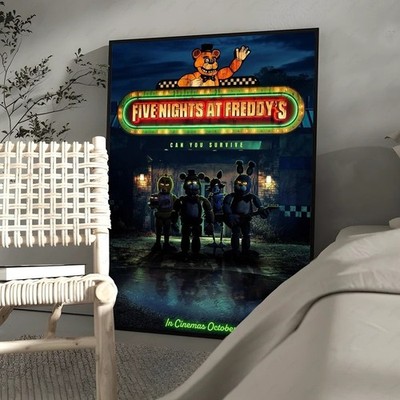 Five Nights at Freddy's Film Poster Druck Wandkunst Bild Dekoration