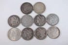 NobleSpirit Desirable 10x Mixed Date Morgan SILVER Dollars XF/AU