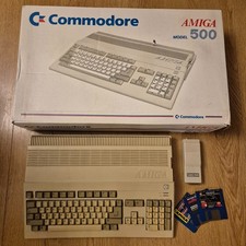 Commodore CBM Amiga 500 1Mb No PSU. No Mouse.Refurbished Computer Tested Working