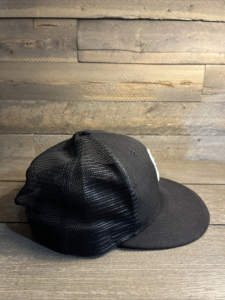 Chicago White Sox New Era Classic Trucker 950 9FIFTY Adulto Snapback Sombrero Negro Foto 4 de 4