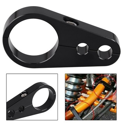 1-1/4'' Clutch Cable Brake Line Clamp For Harley Fat Boy Street Glide FLHX FLHXS