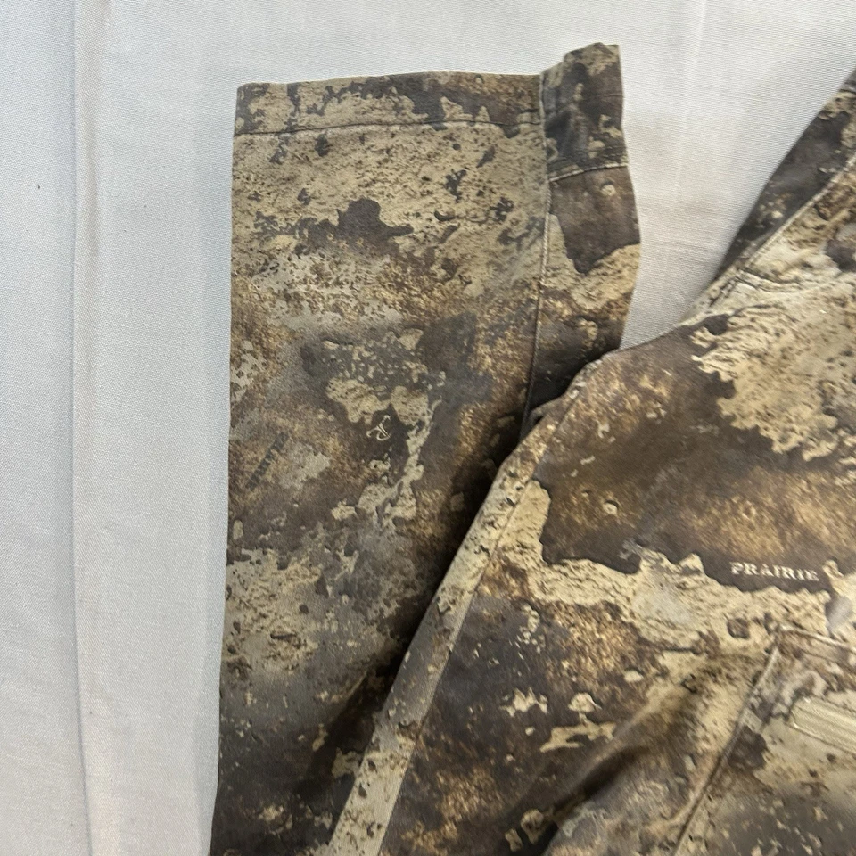 Pantalones camuflados She Outdoor para mujer XS cargo pradera caza al aire libre bolsillos con cremallera Foto 2 de 4