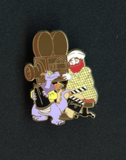 WDW Disney Figment & Dreamfinder Film Directors Reveal Conceal Mystery Pin 2011