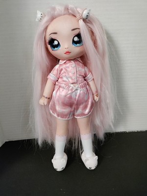 Na! Na! Na! Surprise Teen Slumber Party Pink Mila Rose 11'' Doll in Pink Pj's EUC