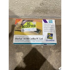 Linksys EtherFast 10/100 PCMPC200 CardBus PC Karta Czarny port Ethernet do laptopa