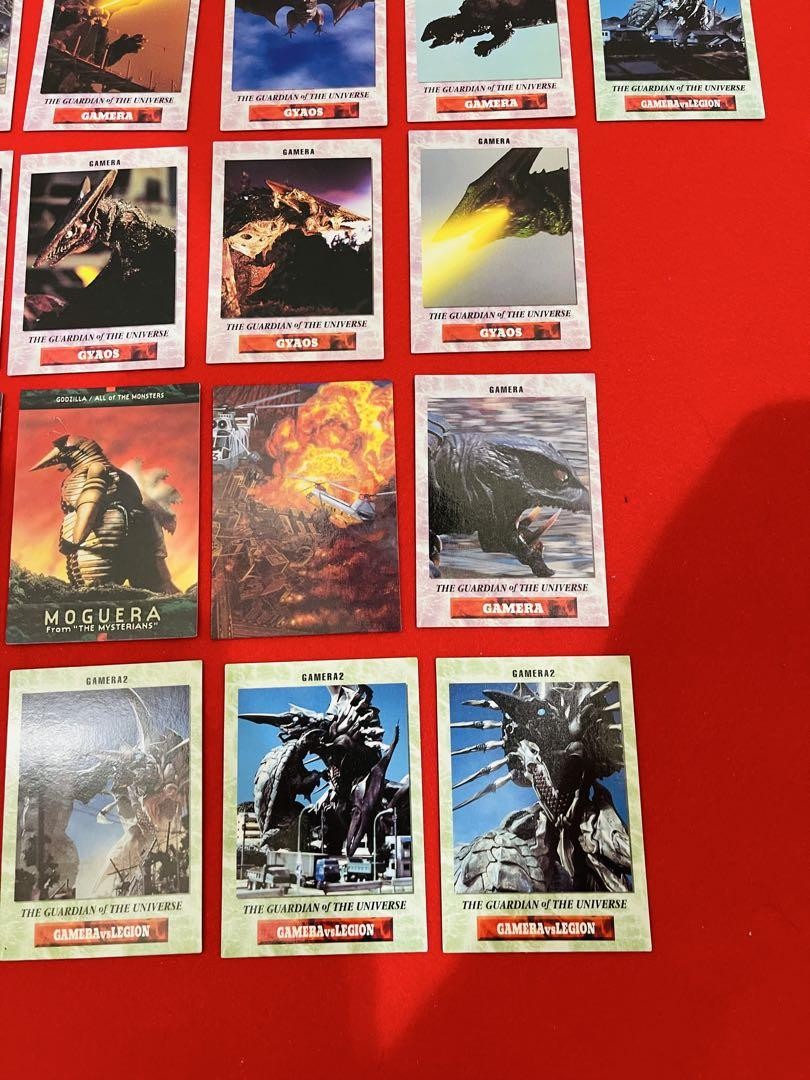 First edition 1996 Godzilla Gamera CARDDASS MASTERS Summary 32