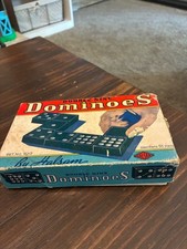 Vintage 1940s Dominoes by Halsam 920 Double Nine Dragon Complete