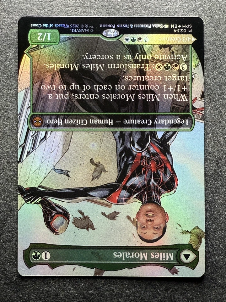 MTG -Miles Morales - 0234 - Borderless - Foil - Marvel's Spider-Man - Image 3 of 4