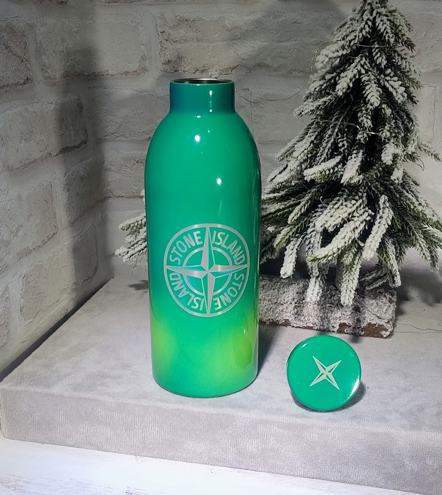 New Stone Island Heat Reactive Clima Flask Thermosensitive Water Bottle