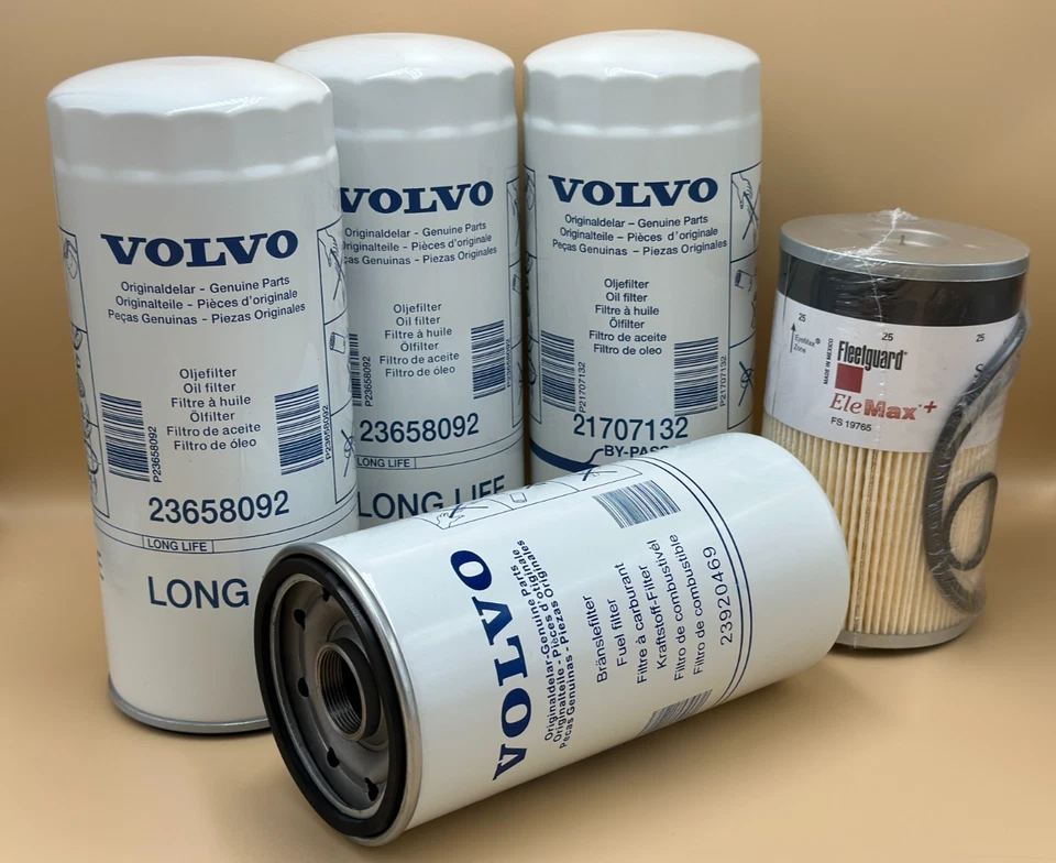 Комплект фильтров масляные топливные фильтры Volvo D13 23658092 (2), 21707132, 23920469, FS19765 - Изображение 2 из 4