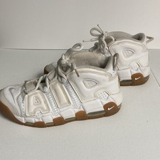 Nike Air More Uptempo Men's Mid Top Sneaker White/Gum 414962-103