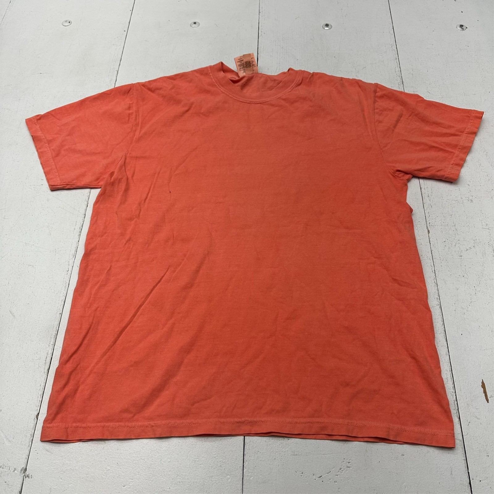 Comfort Colors Solid Orange Basic Short Sleeve Cr… - image 1