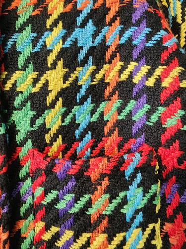 LOLA + THE BOYS Houndstooth Coat, Multi Color Size 4T - Picture 4 of 6