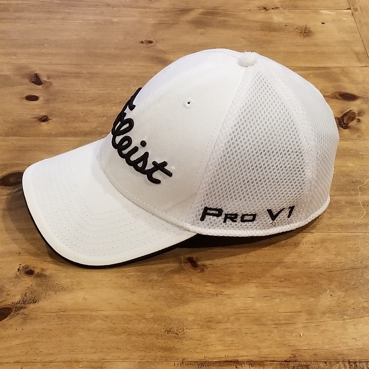 Casquette chapeau Titleist Pro V1 Foot Joy New Era blanc/noir