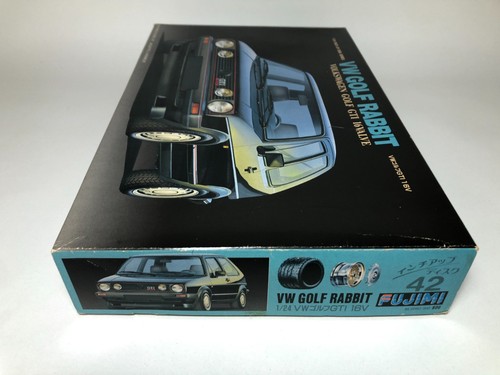 1/24 FUJIMI VW GOLF RABBIT VOLKSWAGEN GOLF GTI 16 VÁLVULAS PULGADAS SERIE DE DISCOS - Imagen 8 de 10