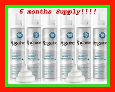 ROGAINE MENS 5 TOPICAL FOAM MINOXIDIL 6 Months Supply New