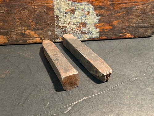 Vintage Machinist Steel Letter Punch Stamping Set of 27 & Wood Case Antique - Picture 6 of 8
