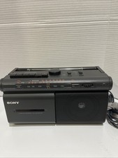 Sony Vtg Radio CFM-30TW AM/FM Radio Cassette Recorder Corded / Battery Tested