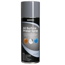 All Surface Primer Spray One-Part Epoxy Primer Matte Gray 1 Can Enhance Adhes...