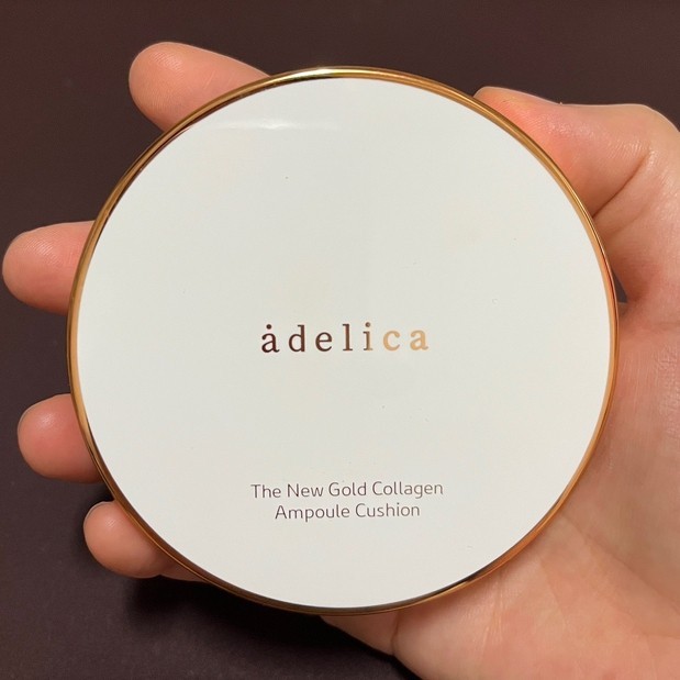 adelica THE NEW GOLD コラーゲンクッションファンデ＆美容液2 ATOMY Adelica The New Gold Collagen Ampoule Cushion 14g x 2EA #03
