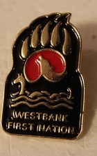 West team first nation Aboriginal Native badge   Pin