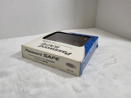Password SAFE RecZone Electronic Organizer Identity Protect Vault - New Open Box - Afbeelding 5 van 14