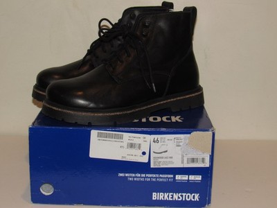 HIGH様 Birkenstock Highwood Lace Up Mid Boots 46 Mens 13 Black Ankle