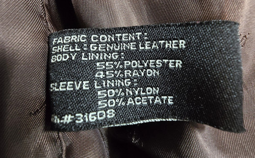 Jos A Bank Signature Collection Soft Brown Leather Bomber Jacket Full Zip XXLT - Picture 11 of 13