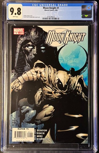 Moon Knight #1 (Marvel, 2006) CGC 9.8 White pages