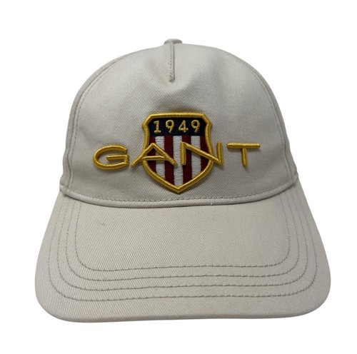 GANT Dad Baseball Cap Hat Embroidered Logo Beige Adult Size OSFM