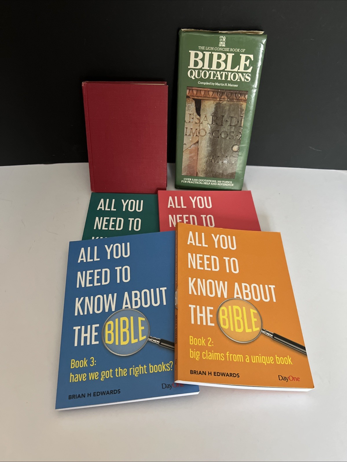 Bible Study Christianity Bundle X 6 Books Job Lot Study Bundle