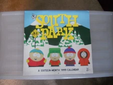 1999 Comedy Central South Park 16 Month Calendar