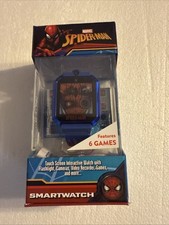 Marvel Spiderman Smart Interactive Touch Screen Watch w Camera Games  More