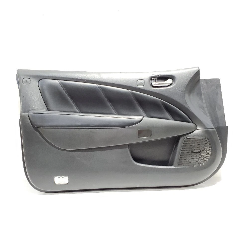 2014 Nissan Murano Cross Cabriolet OEM Front Left Black Door Trim Panel - Image 3 of 4