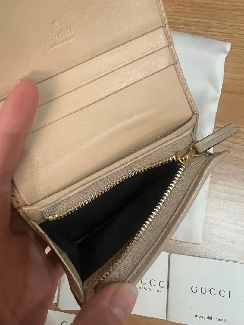 GUCCI Python Pattern Bifold Wallet Made in Italy … - image 6