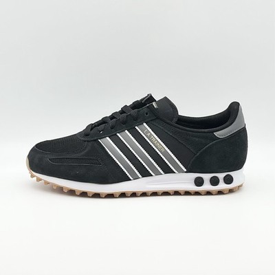 Adidas LA Trainer Core Black / Grey / Metallic Gold GZ1916 Men's Size 9.5