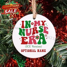 Nurse Christmas Ornament, Custom Christmas Gift for Nurse, New Nurse Graduati...