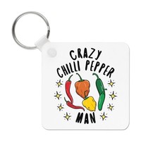 Crazy Chili Pfeffer Mann Stars SchlüSselanhäNger Vatertag Boyfriend Lustig