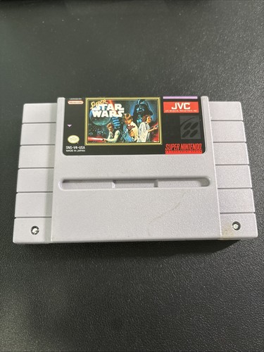 Super Star Wars SNES Super Nintendo , 1996 CIB Complete w. Manual - Tested - Picture 10 of 11