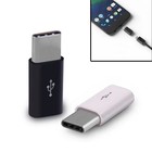 4x Adaptateur Convertisseur Type C Mâle A Micro USB pour Android Sumsung Huawei