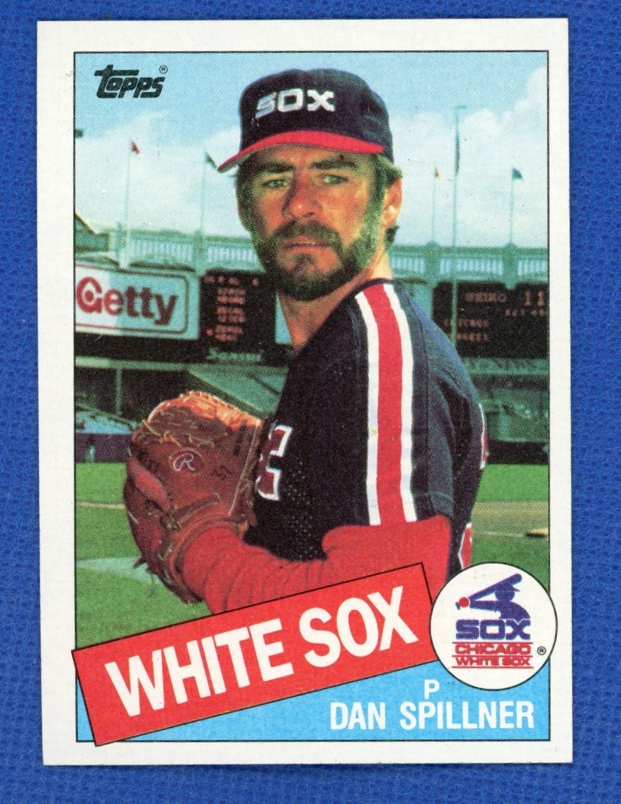 1985 Topps Baseball Set Break # 169 Dan Spillner - White Sox Free Shipping