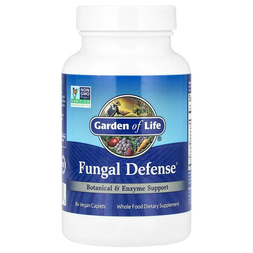 Garden of Life Fungal Defense 84 Veggie Caplets Gluten-Free, Vegetarian, Whole