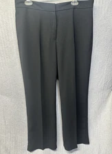 Kasper Women’s Black Dress Pants Size 14 Straight Leg Career Work Slacks