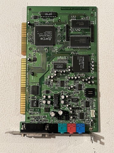 CREATIVE LABS SOUND BLASTER AWE64 CT4500 16-BIT ISA SOUNDKARTE - Bild 4 von 16